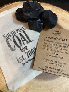 North Pole Coal Soap